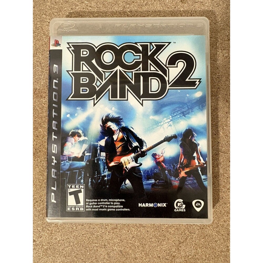 ROCK BAND 2 Game for Sony PlayStation 3 * PS3 * Case and Disc ONLY *